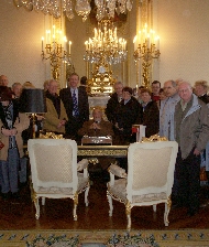 Visite du bureau du Président de l'Assemblée nationale